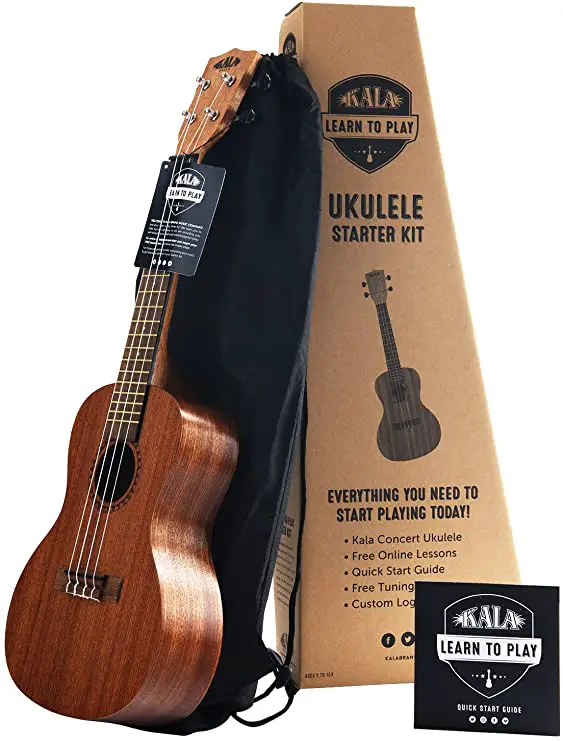  Kala “Learn to Play” Concert Ukulele (Starter Kit)