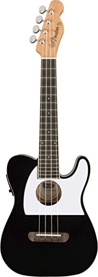Fender Fullerton Telecaster Ukulele (Black)