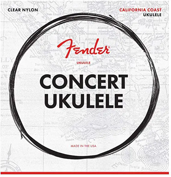 Fender 90C Concert Ukulele Strings (Set of 4)